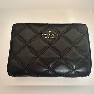 KATE SPADE; Carey Medium Compact Bifold Wallet🖤
